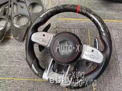Brabus Carbon Fiber Steering Wheel For Mercedes-Benz C43G63 C300 GT C300 2010+