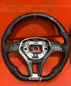 Brand new Mercedes-Benz AMG carbon fiber custom steering wheel