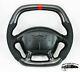 C5 Corvette D Steering Wheel Real Carbon Fiber Black Stitching