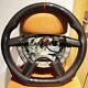 CARBON FIBER Steering Wheel FOR Pontiac GTO /HOLDEN 2004-2006 WithBLACK LEATHER