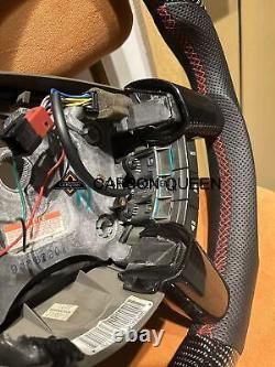 CARBON FIBER Steering Wheel FOR Pontiac GTO /HOLDEN 2004-2006 WithBLACK LEATHER
