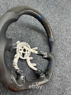 CARBON FIBER Steering Wheel For Chevrolet Corvette C5 Z06 97-04 Suede D shape