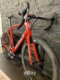 CLEAN! Hedrick Version 4 Sram Red 58cm Carbon Road Race Bike 58 Reynolds Wheels