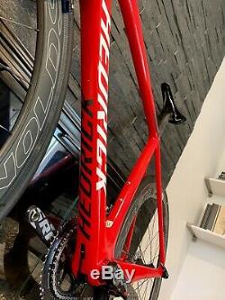 CLEAN! Hedrick Version 4 Sram Red 58cm Carbon Road Race Bike 58 Reynolds Wheels