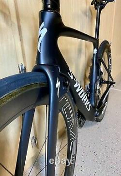 CLEAN! Specialized S-Works Venge Aero Duraace Di2 52cm With Carbon Wheels & POWER