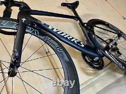 CLEAN! Specialized S-Works Venge Aero Duraace Di2 52cm With Carbon Wheels & POWER