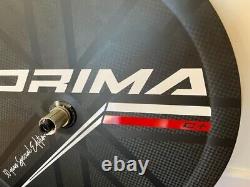 CORIMA C+ REAR DISC WHEEL TT 700C ClincherRacing Carbon Fibre 3K White