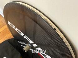 CORIMA C+ REAR DISC WHEEL TT 700C ClincherRacing Carbon Fibre 3K White