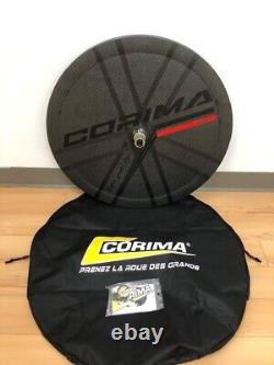 CORIMA C+ REAR DISC WHEEL TT 700C Tubular Racing Carbon Fibre 3K Black