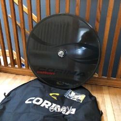 CORIMA C+ TRACK REAR DISC WHEEL 700C Racing Bike Pista Carbon Fibre Tubular 3K