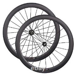 CSC carbon fiber bicycle wheelset clincher tubular tubeless road bike wheel 700C