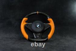 CUSTOM BMW E60 M5 E63 E64 M6 Performance Steering Wheel Carbon Fiber SMG