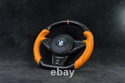 CUSTOM BMW E60 M5 E63 E64 M6 Performance Steering Wheel Carbon Fiber SMG