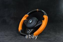 CUSTOM BMW E60 M5 E63 E64 M6 Performance Steering Wheel Carbon Fiber SMG