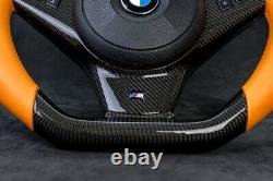 CUSTOM BMW E60 M5 E63 E64 M6 Performance Steering Wheel Carbon Fiber SMG