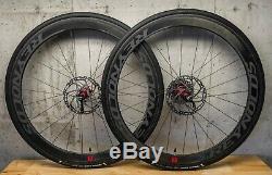 CUSTOM! Reynolds Assault Disc CARBON FIBER Wheelset / Wheels Gravel CX Road