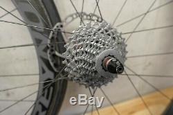 CUSTOM! Reynolds Assault Disc CARBON FIBER Wheelset / Wheels Gravel CX Road