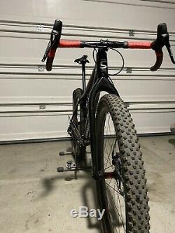 Cannondale Flash Gravel Bike 29er MTB Drop Bar Sram Carbon Wheels i9 1x11