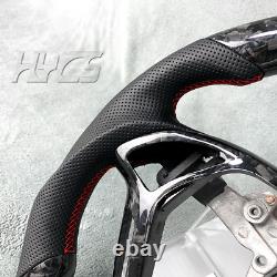 Car Interior Accessories Forged Carbon Fibre Steering Wheel for Infiniti G37 G35