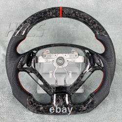 Car Interior Accessories Forged Carbon Fibre Steering Wheel for Infiniti G37 G35