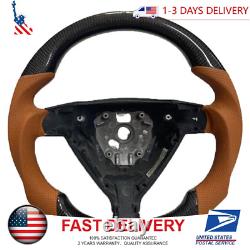 Car Steering Wheel Carbon Fiber Fit Porsche 911-997-987 Boxster Cayman 05-08 NEW