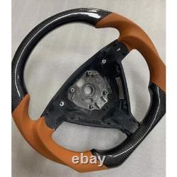 Car Steering Wheel Carbon Fiber Fit Porsche 911-997-987 Boxster Cayman 05-08 NEW