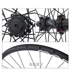 Carbon Fiber 29er MTB Wheelset 27.5er Mountain Bike Wheels Tubeless Thru Axle