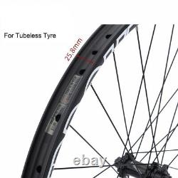 Carbon Fiber 29er MTB Wheelset 27.5er Mountain Bike Wheels Tubeless Thru Axle