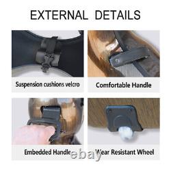 Carbon Fiber 4/4 Cello Case Embedded Handle Strong Case Brown Wheels Advance