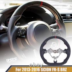 Carbon Fiber Black Steering Wheel For 2013-2016 SCION FR-S BRZ