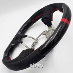 Carbon Fiber Black Steering Wheel For 2013-2016 SCION FR-S BRZ
