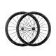 Carbon Fiber Clincher 45mm V-Brake Carbon Wheel Road Bike 700C Bicycle Wheelset