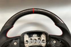 Carbon Fiber Custom Steering Wheel for Dodge Charger Challenger Scat SRT GT2015+
