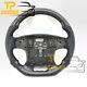 Carbon Fiber Customized Steering Wheel fit for Volvo S80 2007-2008 Black Leather