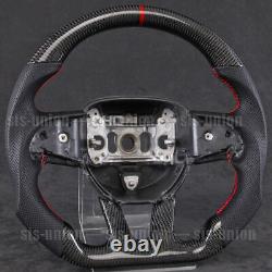 Carbon Fiber Flat Bottom Steering Wheel for Dodge Charger Challenger SRT GT Scat