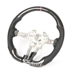 Carbon Fiber Flat Customized Steering Wheel Fit For F80 F82 F83 F87 M2 M3 M4