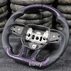 Carbon Fiber HEATED Steering Wheel Fit 15+ Dodge Challenger Charger SRT Hellcat