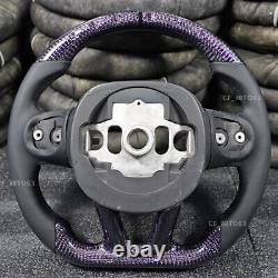 Carbon Fiber HEATED Steering Wheel Fit 15+ Dodge Challenger Charger SRT Hellcat