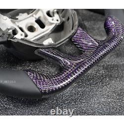Carbon Fiber HEATED Steering Wheel Fit 15+ Dodge Challenger Charger SRT Hellcat