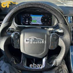 Carbon Fiber HEATED Steering Wheel for Land Rover Range Rover Sport SVR L494
