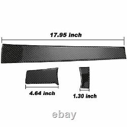 Carbon Fiber Interior Full Cover Decor Trim For 2016-2020 Honda Civic 10th Gen