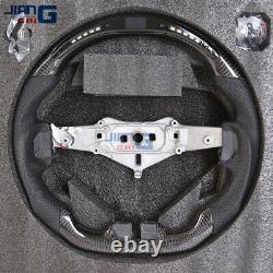 Carbon Fiber LED Steering Wheel Fit 2011-2014 Dodge Charger Challenger Durango