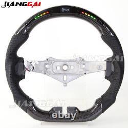 Carbon Fiber LED Steering Wheel Fit Dodge Charger Challenger Durango with Heated
