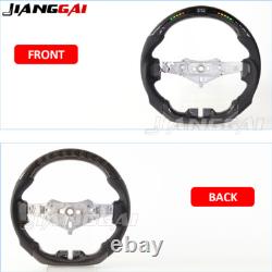 Carbon Fiber LED Steering Wheel Fit Dodge Charger Challenger Durango with Heated