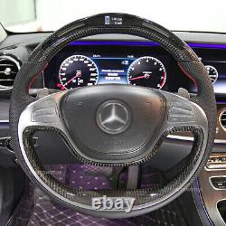 Carbon Fiber LED Steering Wheel For 2014-2017 Mercedes-benz AMG S AMG Maybach