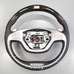 Carbon Fiber LED Steering Wheel For 2014-2017 Mercedes-benz AMG S AMG Maybach
