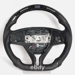 Carbon Fiber LED Steering Wheel For 2015-2024 Maserati Ghibli Quattroporte