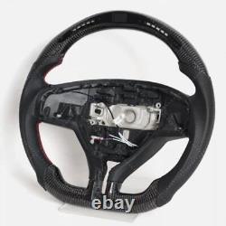 Carbon Fiber LED Steering Wheel For 2015-2024 Maserati Ghibli Quattroporte