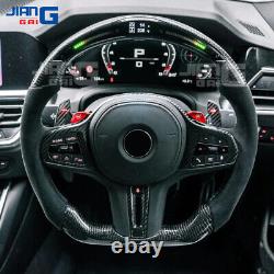 Carbon Fiber LED Steering Wheel For BMW G20 G21 G22 G30 G38 G80 with Heated
