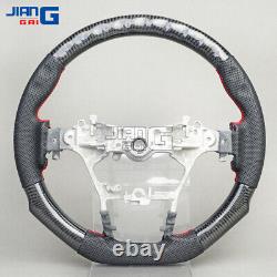 Carbon Fiber Leather Steering Wheel For 2016-2020 Toyota Fortuner Hilux Revo